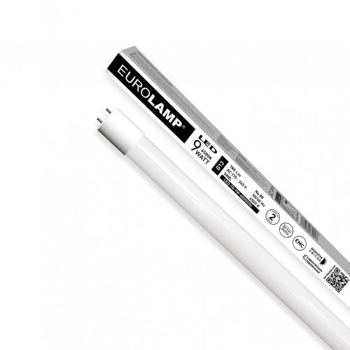 LED лампа Eurolamp T8 9W G13 6500K с односторонним подключением LED-T8-9W/6500(OS)