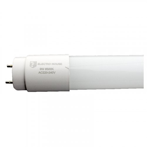Світлодіодна LED лампа ElectroHouse T8 9W G13 6500K (скло) 60см EH-LMP-12402