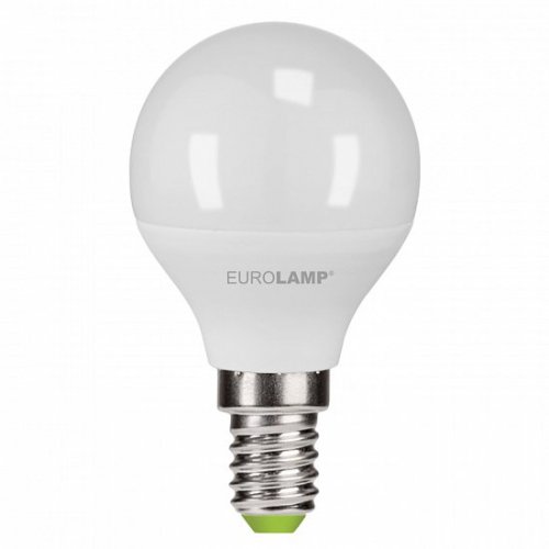 LED лампа Eurolamp ЕCО серия "P" G45 5W E14 4000K LED-G45-05144(P)