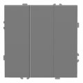 Выключатель Ardero EV113-G Soft трехклавишный серый 8709 Выключатель Ardero EV113-G Soft трехклавишный серый 8709