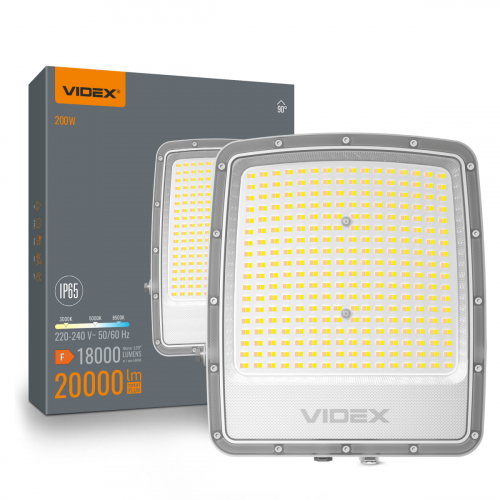 LED прожектор Videx F5 200W 3000/5000/6500K IP65 VL-F5-200CW