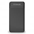 Портативний зарядний пристрій (повербанк) TITANUM 913 Black 20000mAh TPB-913-B