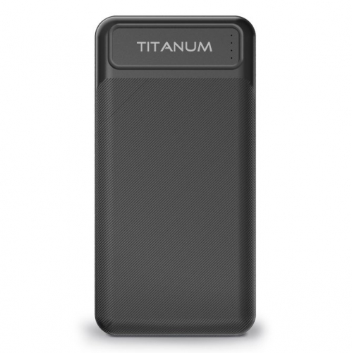 Портативное зарядное устройство (повербанк) TITANUM 913 Black 20000mAh TPB-913-B
