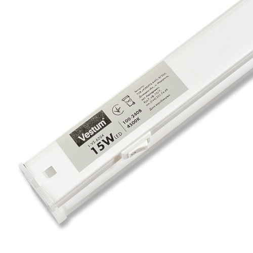 Линейный LED светильник Vestum T5 мебельный 15W 4500K 120см 1-VS-6204