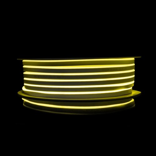 Светодиодный неон Prolum FX SMD2835 6x12 120шт/м 12W/м IP68 12V лимонно-желтый 120055