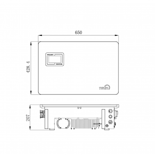 Инвертор TSUN TSOL-ACU5.0K 5000Вт гибридный 90023693