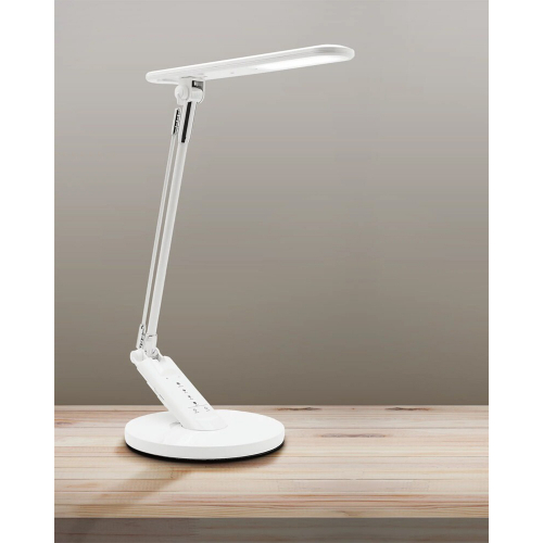 Настільна LED лампа Goldlux Optimum USB 7W 3000K/4000K/6000K білий 324979