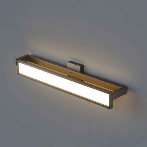 Cветильник настенный Videx WL02 18W 2800/4000/6000K с сенсором черный VL-WL02-18CSB