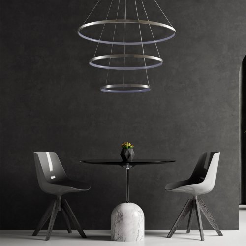 Люстра Goldlux Lea LED 3x60W 4000K никель 330048 Люстра Goldlux Lea LED 3x60W 4000K никель 330048