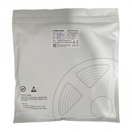 LED лента Rishang SMD2835 120шт/м 9W/м IP68 12V 3000K RLA0C0TA-3 21938