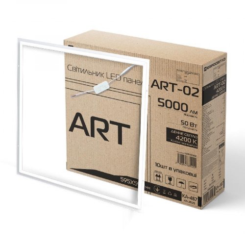 Світлодіодна LED панель Євросвітло ART-02 50W 4200K 10шт 000059612