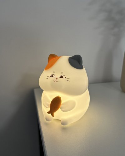 Настільна LED лампа Goldlux Gatto акумуляторна 1W 3000K+RGB IP20 USB 327642