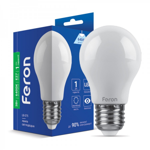 LED Лампа Feron LB375 3W E27 6400К 6499