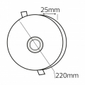 LED светильник встраиваемый Horoz VALENTINA-36 36W 3000/6500K белый 016-063-0036-010