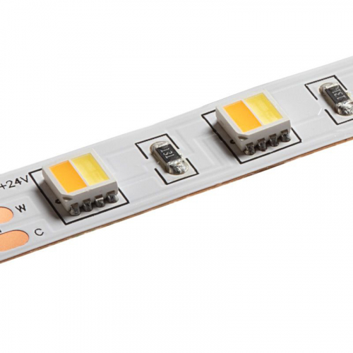 LED лента Mi-light SMD5050 60шт/м 12W/m IP20 24V (2700-6500K) 60P-IP20-2W White MI-LED-DW60CCT2420