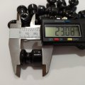 Ізолятор для ретро проводки RE керамічний чорний CI.1822.35