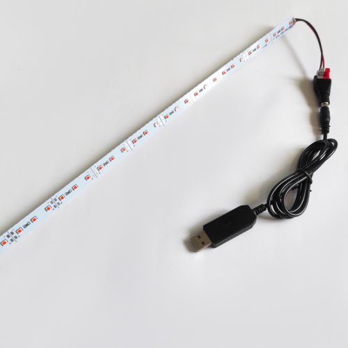LED лінійка для рослин з USB кабелем LT SMD2835 72led 20W 12V IP20 повний спектр phyto-complect-1