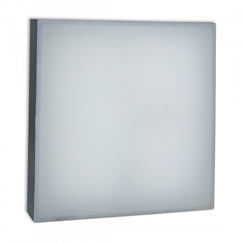 LED світильник накладний Biom 18W 5000К IP40 квадрат чорний NL-2-S18-B-5 25800