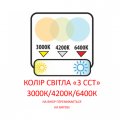 Точковий LED світильник Horoz ALEXA-20 20W 3000/4000/6500К чорний 016-048-1020-020