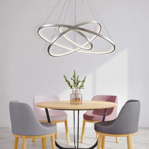 Люстра Goldlux Lea LED 3x60W 4000K никель 330048 Люстра Goldlux Lea LED 3x60W 4000K никель 330048