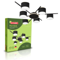 Світильник стельовий Eurolamp Montreal під лампи 6xGX70 IP20 чорний LR-6xGX70(black)G1 Світильник стельовий Eurolamp Montreal під лампи 6xGX70 IP20 чорний LR-6xGX70(black)G1