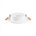 Точковий LED світильник Videx Back 9W 5000K вбудований круглий VL-DLBR-095