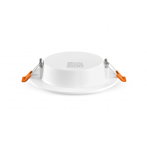 Точковий LED світильник Videx Back 9W 5000K вбудований круглий VL-DLBR-095