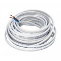 Монтажний кабель Gal Kat ШВВП 2х0,75 білий