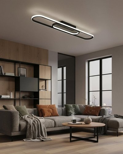 Світлодіодний світильник Goldlux Cordoba LED 26W 4000K чорний 335197