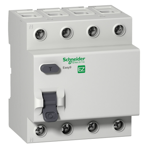 Дифференциальное реле Schneider EZ9 4Р 40А 30mA EZ9R34440