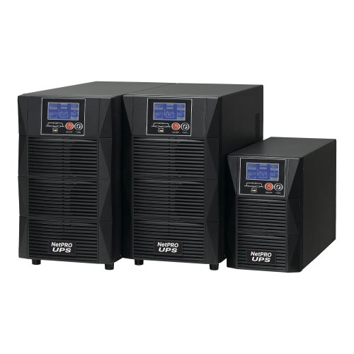 ИБП непрерывного действия NetPRO 11 1KL-24V 1000VA 800W под внешние АКБ 24VDC 8A ups-netpro-11-1kl-24v