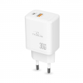 Сетевое зарядное устройство Titanum CH30AC 30W USB-A+USB-C TA-CH30AC-W Сетевое зарядное устройство Titanum CH30AC 30W USB-A+USB-C TA-CH30AC-W