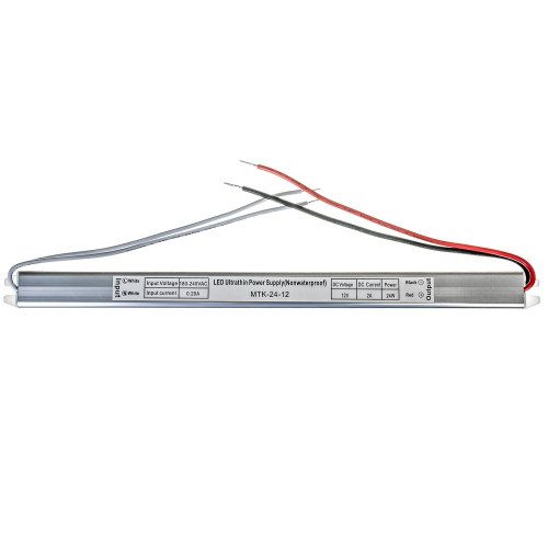 Блок питания MTK electro SLIM 24W 12V 2А IP20 1013397