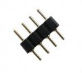 Конектор з'єднувач LT RGB 4pin-4pin "тато-тато"  22214