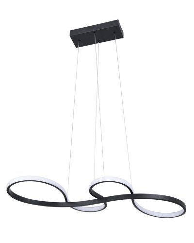 LED світильник підвісний Goldlux Salsa 38W 4000K чорний 331090