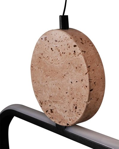 LED світильник підвісний Goldlux Florentyna 48W 4000K чорний 333889