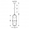 Подвесной светильник Candellux CORDEL 32-10155