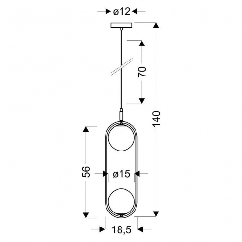 Подвесной светильник Candellux CORDEL 32-10155