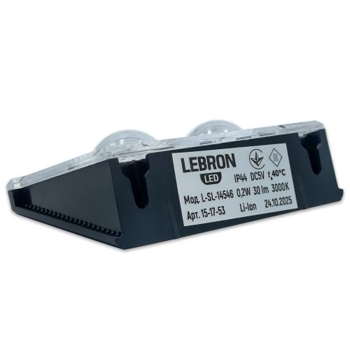 LED светильник уличный Lebron L-SL-14546 на солнечной батарее 0.2W 3000К IP44 15-17-53
