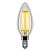 Світлодіодна лампа Velmax Filament свічка C37 4W E14 4100K 21-42-32
