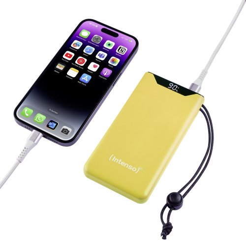 Портативний зарядний пристрій (повербанк) INTENSO 10000mAh QC3.0 F10000 YELLOW 7332039