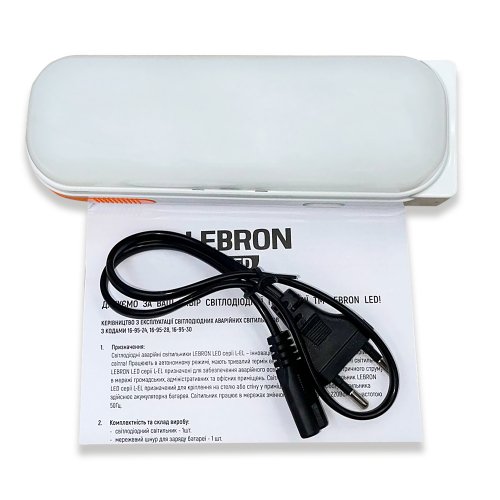 LED світильник акумуляторний Lebron L-EL-432 4W 1100MAH 16-95-24