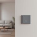 Выключатель Ardero EV111L-G Soft с подсветкой серый 8710 Выключатель Ardero EV111L-G Soft с подсветкой серый 8710