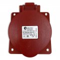 Розетка силова промислова TP Electric 5x32A 3P+N+PE із заземленням кутова 60-40-91