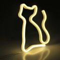 Настольная LED лампа Goldlux Neon Cat 3W IP20 USB 327093