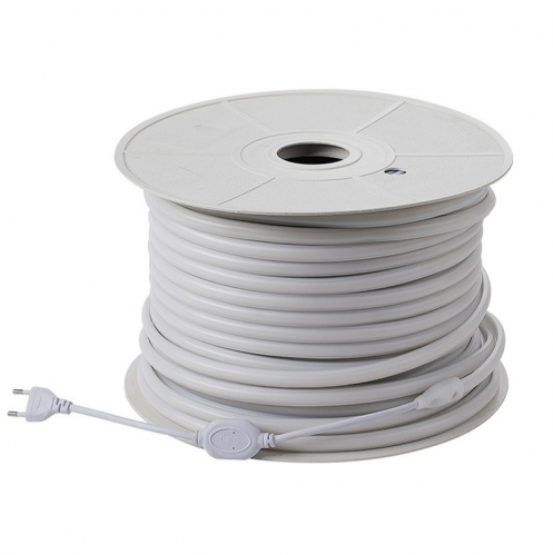 Светодиодный неон LT COB 5х10мм 288шт/м 9W/м голубой лед 220V IP67 94109