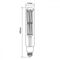 LED лампа Videx Filament T52F 50W 5000K E27 VL-T52F-50275