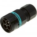 Роз'єм для кабелю Techno Mini-CONNECTOR D7-12 IP68 (вилка + розетка) THB.387.A4A + THB.387.B4A