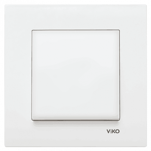 Выключатель Viko Karre белый (90960001)