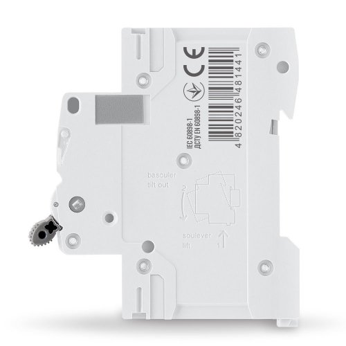 Автоматичний вимикач Videx RESIST RS6 1п 63А З 6кА VF-RS6-AV1C63